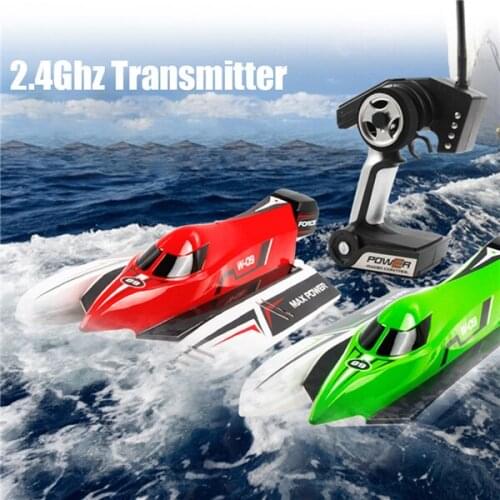 Wltoys WL915 2.4GHz Remote Control Brushless Boat High Speed 45KM/H RC Boat Max Power Rc Toys For Children VS FT012 FT009