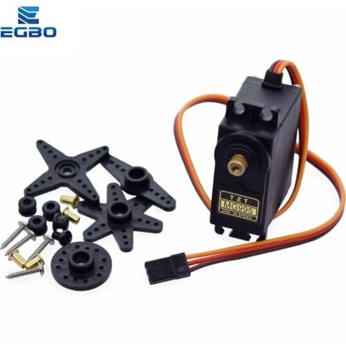 1PCS EGBO MG995 55g servos Digital Metal Gear rc car robot Servo