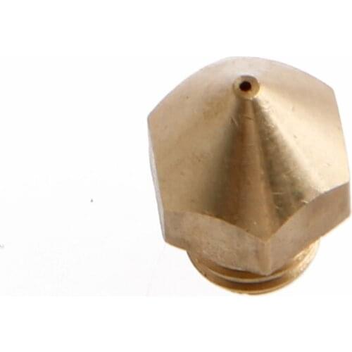1PC 0.6mm Extruder Brass Nozzle Print Head For 1.75mm MK8 3D Printer Hot