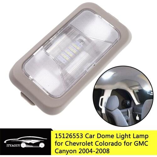 15126553 Dome Light Led Car Roof Ceiling Lamp Interior Reading Lights For Chevrolet Colorado For GMC Canyon 2004-2008 15191866
