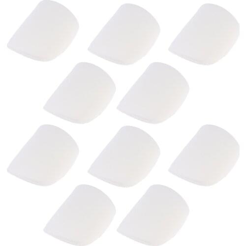 5 Pairs Sew In Suits Sponge Shoulder Pads Sewing Crafts Clothing Accessories