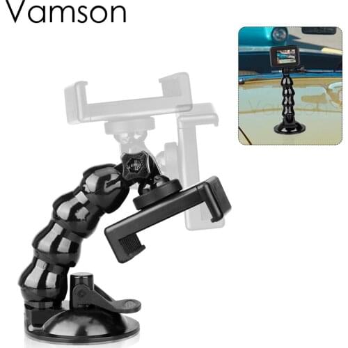For Gopro Hero 8 7 6 5 Black Action camera Cup Adapter Window Glass Mount for DJI OSMO Accessories Adjustable Car Suction