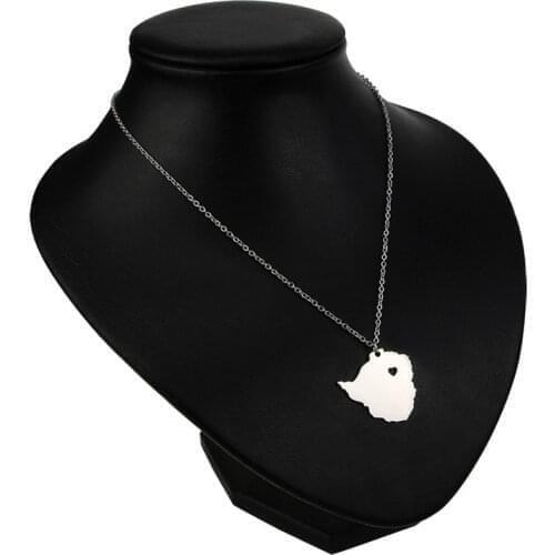 European And American Fashion Simple Hot Selling Jewelry Zimbabwe Stainless Steel Nap Pendant Necklace