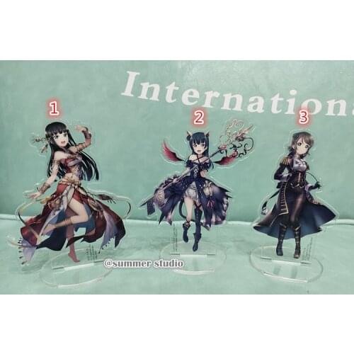 Anime lovelive sunshine Aqours Kurosawa Dia Yoshiko Hanamaru model figure standing plate