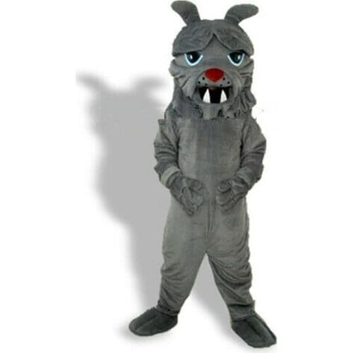 Cute Bulldog Mascot Costume Cartoon Furry Suit Cosplay Party Game Dress Outfit Halloween Adult Christmas Birthday Party Mascots