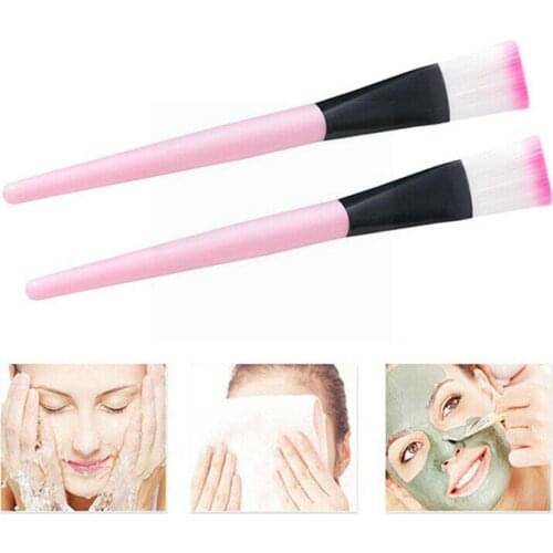 New 1Pcs Facial Mask Brush Face Eyes Makeup Cosmetic Care Cosmetic Skin Brush Concealer Face Women Soft Tools For Girl Beau X0W4