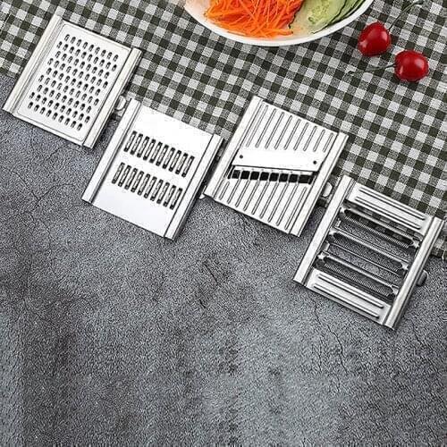 Stainless Steel Shredders Handheld Cheese Grater Multi-Purpose Kitchen Food Graters ForVegetable Fruit Carrots Peeler Cutter Set