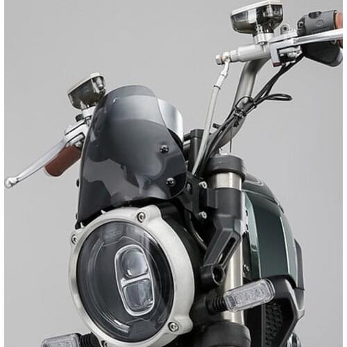 Electric Motorcycle Special Windscreen Front Windshield Teabag Glass Peripheral Accessories for Super Soco Tc