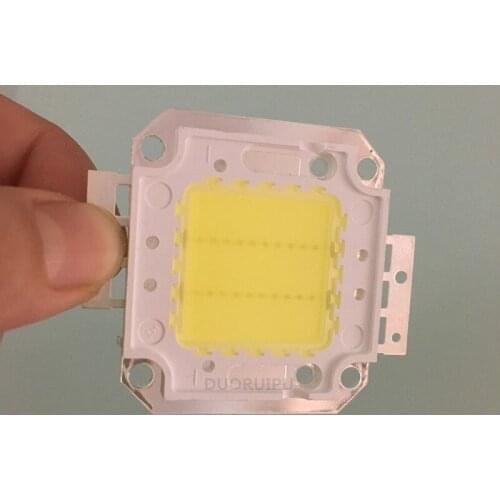 20W LED cob light chip White 6000k/Warm White 3000k High power Lamp 600mA 32-34V 1600-1800LM 30mil Chip Free shipping