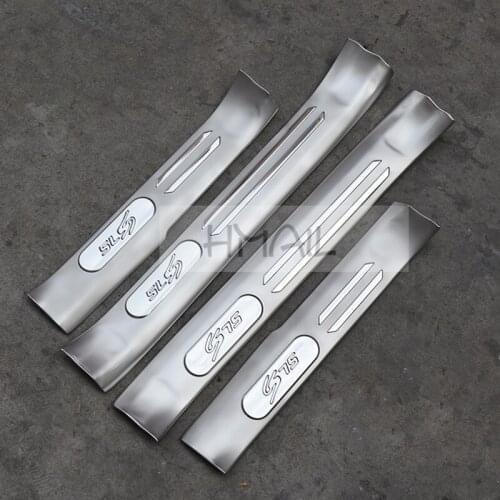 Inner door sill strip for 2014 15-17 CHANGAN CS75 built-in stainless steel Threshold strip welcome pedal Scuff plate car styling