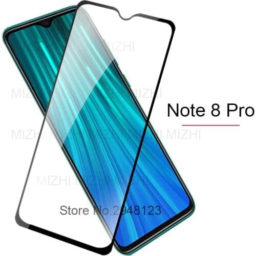 Note8pro protective glass on for xiaomi redmi note 8 note8 pro screen protector for redmi 8 8pro protective film full gule glass