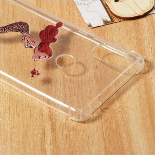 Protective Cover Soft Silicone TPU Case For XiaoMi MIX 2S Cartoon Printed Case MIX 2S 3D TPU case Cover Fundas MIX 2S