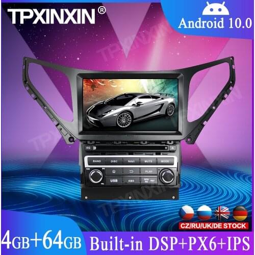 For Hyundai AZERA Grandeur i55 2015-2019 Android 10.0 64G Car DVD Player GPS Navigation Multimedia Player Tape Recorder Headunit
