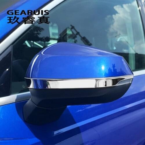 Car Styling Auto Accessories Side Rearview Mirror Covers Stickers and decals Frame Exterior Decoration for Audi Q3 F3 2019 2020