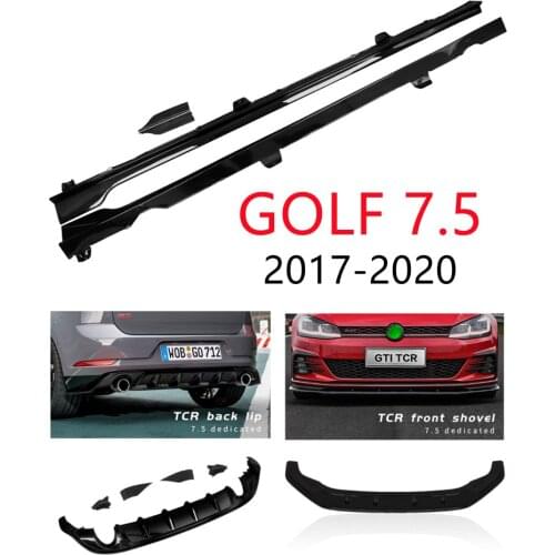 For Volkswagen Golf 7.5 Dedicated R/ Rline /GTI Modified Before the skirt After the skirt Side the skirt TCR Kit