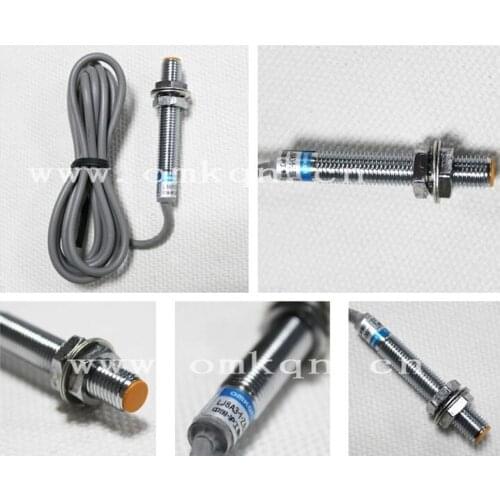 5PCS M8 Inductive Proximity Switch Sensor 2 Wire 6-36VDC/90-250VAC Detection Distance 1mm LJ8A3-1-Z/EX LJ8A3-1-J/EZ