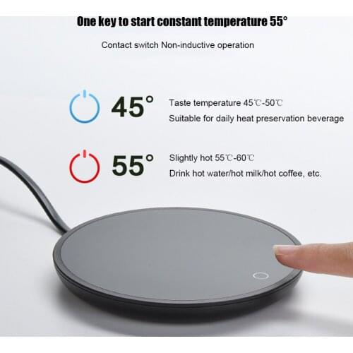 Insulation Heating Cup Pad Home Office Heating Constant Temperature Coaster USB Power Suply Office Tea Coffee Cup Mug Warmer Pad