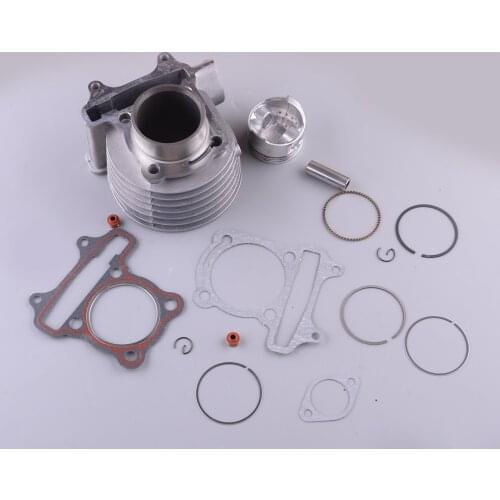 Motorcycle Big Bore 50mm Cylinder Kit With Piston Ring Pin Fit for 139QMB GY6 50cc 80cc 100cc Scooter Moped Parts
