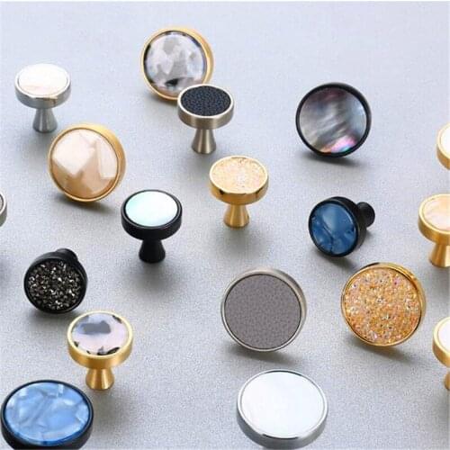 Round Single Hole Small Handle Decorative Clothes Hook Multi-Purpose Drawer Shoe Cabinet Cupboard Door Furniture Pulls Diy