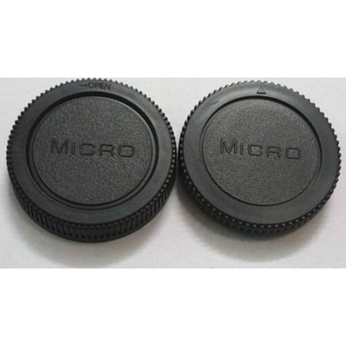 10 Pairs camera Body cap + Rear Lens Cap for Micro M4/3 m43 Olympus Panasonic GF1/GF2/GF3 with tracking number
