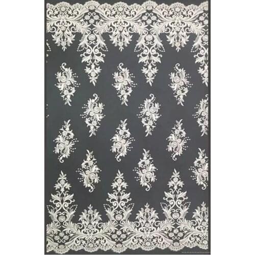 Fashion Embroidery Lace Dress Fabric, Nigerian Textile African Lace