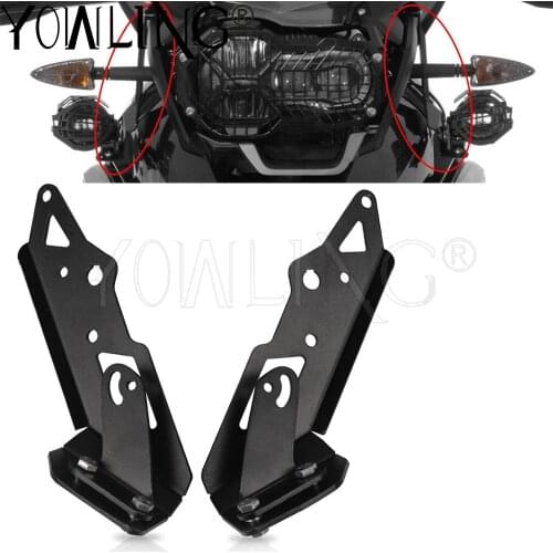 Motorcycle Parts ALUMINIUM Turn Signal Light Fog Lamp Bracket For BMW R1200GS ADVENTURE R1200 R 1200 GS 2014 2015 2016 2017 2018
