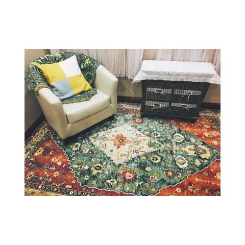 Persian Style Design Star Printed Carpet Anti-slip Floor Rug/bath Mat Soft Baby Playing Carpets Indoor Bedroom Rugs