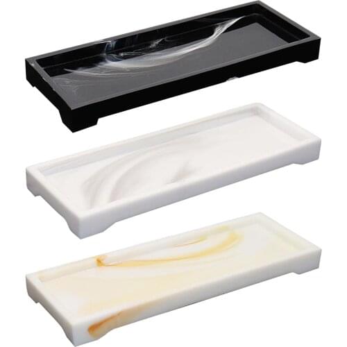Bathroom Toilet Tank Storage Vanity Tray Holder Cosmetics Parfume Organizer