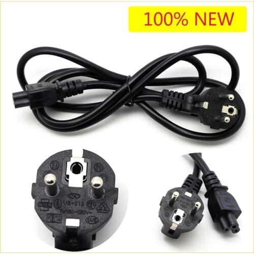 Charger for Laptop Power Cord 3 Pins 16A Pure Copper Chip Plum Blossom Tail Power Cord Three Holes 0.75 Square