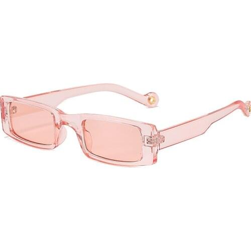 Classic Fashion Vintage Small Frame Square Sunglasses Women Men 2021 Luxury Brand Designer Rectangle Sun Glasses Travel Shades