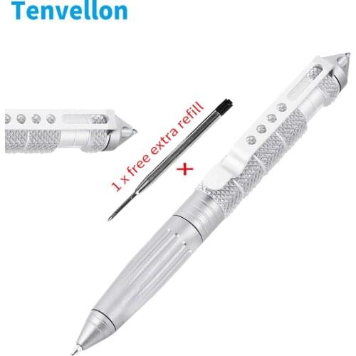 Tenvellon Tactical Pen Simple Package Self Defense Supplies Tungsten Steel Personal Defense Security Protection Defensa Personal