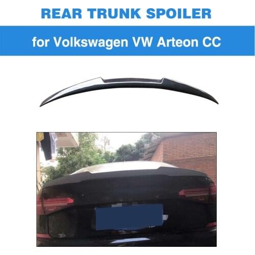 Rear Spoiler for Volkswagen VW Passat 2019 2020 Carbon Fiber Trunk Lip