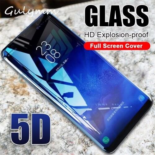 5D Tempered Glass For Samsung Galaxy J4 Plus J6 J8 A6 A8 A7 A5 2018 Screen Protector J3 J7 Prime 2018 Protective Glass Film HD