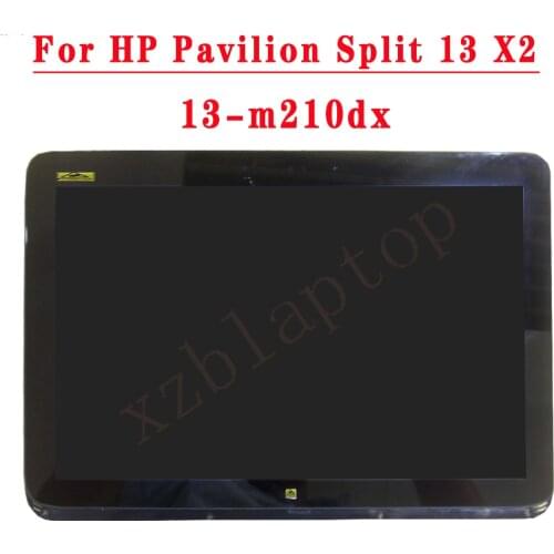 13.3 inch For HP Pavilion Split 13 X2 13-m210dx LCD display touch screen with frame LP133WH1 SPB1 1366*768 B133HAN02.3 1920*1080