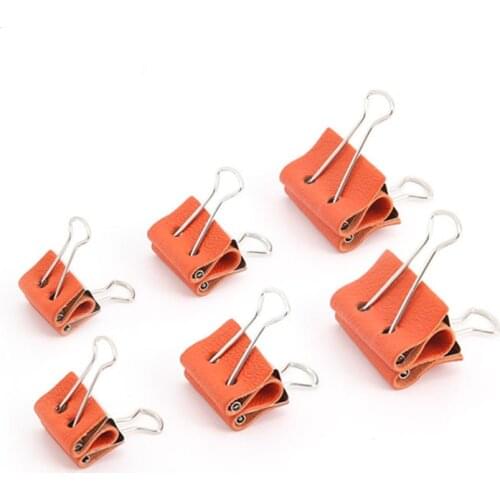 1Pc Stainless steel Fixed clip with leather DIY accessories for handmade leather goods Leather positioning Clip Leather tool