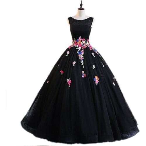 100%real luxury small flower lace embroidery waist masquerade ball gown stuido princess medieval dress/victorian belle ball