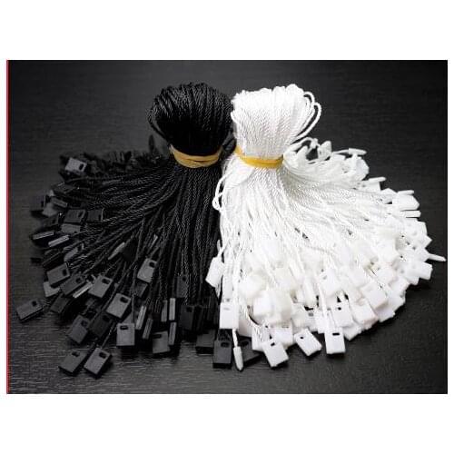 1000Pcs Diy Sling Garment Accessories Clothes Tag Ropes Trademark Labels Lanyard Hangs Grain Hand Rope