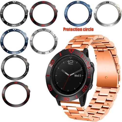 For Garmin Fenix 5X Watch ring Bezel Styling Frame For Garmin Fenix 5X Plus Case Cover protector Ring Anti Scratch Protection