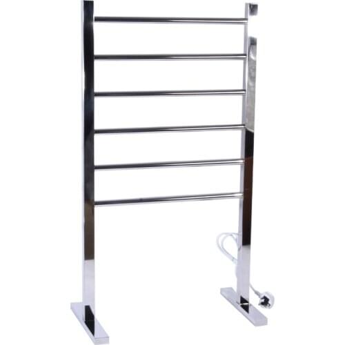 1PC Heated Towel Rail,Floor Type Stainless Steel Electric Towel Warmer,Towel Racks Dryer,Heater Bathroom accessories
