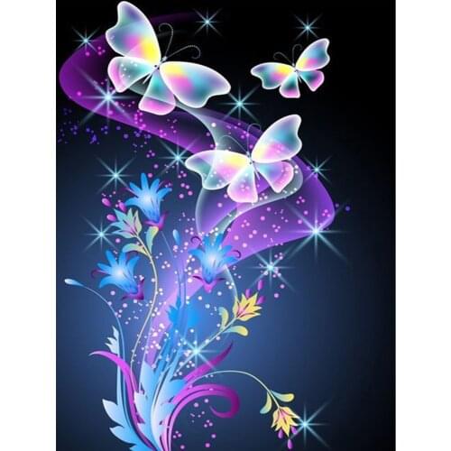 Evershine New Diamond Embroidery 2019 5D Butterfly Mosaic Painting Rhinestones Picture Home Decoration Accessories