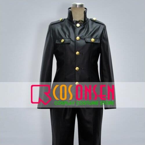 COSPLAYONSEN Katekyo Hitman Reborn Mukuro Rokudo Cosplay Costume Artificial Leather Full Set All Size