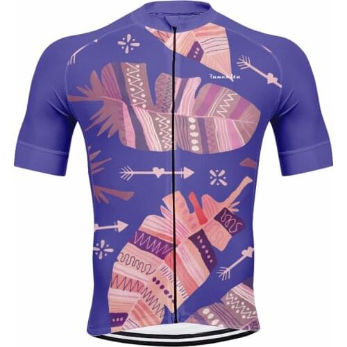 Men Cycling Jersey Bike Bicycle Short Sleeve Mountain MTB Jersey Clothing Shirts Quick Dry Summer Racing Maillot Ciclismo