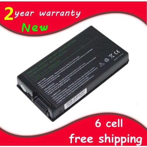New Laptop battery for Asus F81 F83 F50 N80 N81 X61 X61W X61S X61GX X61SL X61Z X80 X82 X83 X85 X85C X85L X85S X88 gift