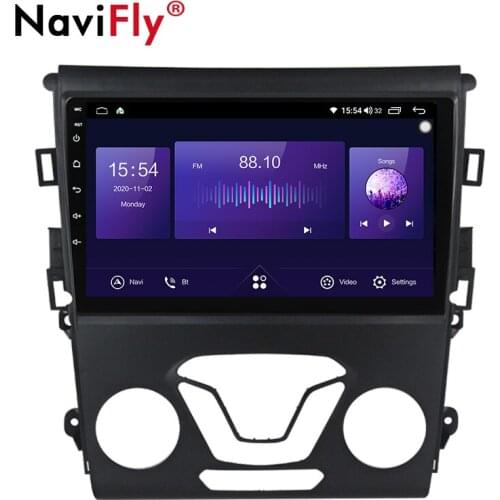 New! QLED Screen 1280*720 Android 10.0 For Ford Mondeo 5 2014 2015 2016 2019 Car Radio Multimedia Video Player Navigation GPS