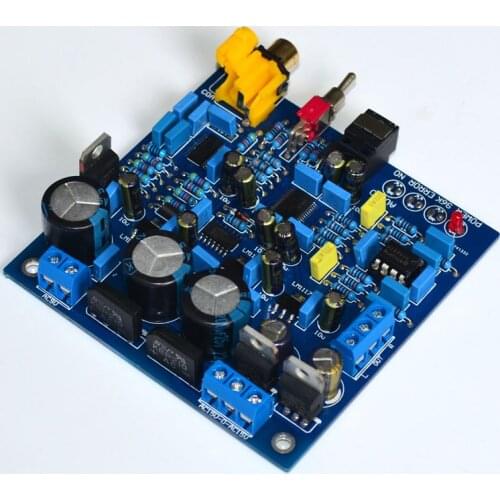 AK4396+CS8416 Fiber Coaxial Decoding Board Audio DAC Decoding Board New