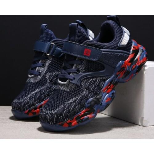 Sport Shoes Breathable Mesh Sports Shoes for Boys Casual Running Sneakers Boys Run Shoes 22-45