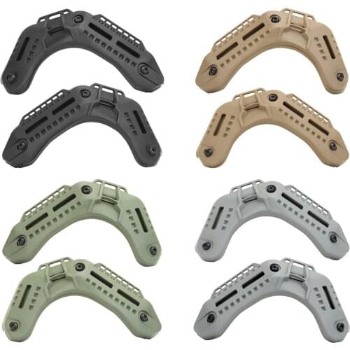 Tactical Helmet Side Rail Mount Adapter High quality For Military Hunting Paintball Airsoft Bicycle Fast MK Helmet Accessories