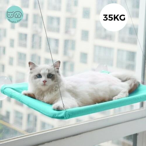 Cat Hanging Beds Comfortable Window Seat Mount Detachable Pet Hammock Mats Shelf Bed Seats For Cats Kitten Bearing 35 KG