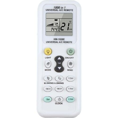 Universal LCD A/C Remote Control Replacement High Quality Air Condition Remote Control Portable IR Air Conditioning Controller