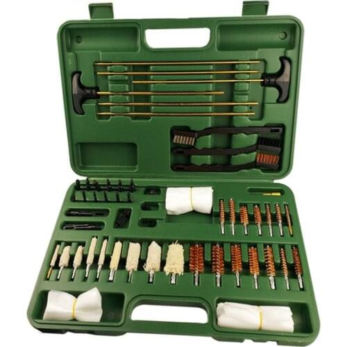 WENXING 62 Sets of Multifunctional High-grade Copper Wire Cotton Brush Steel Wire Brush Cleaning Tool Brush Tube Brush Set